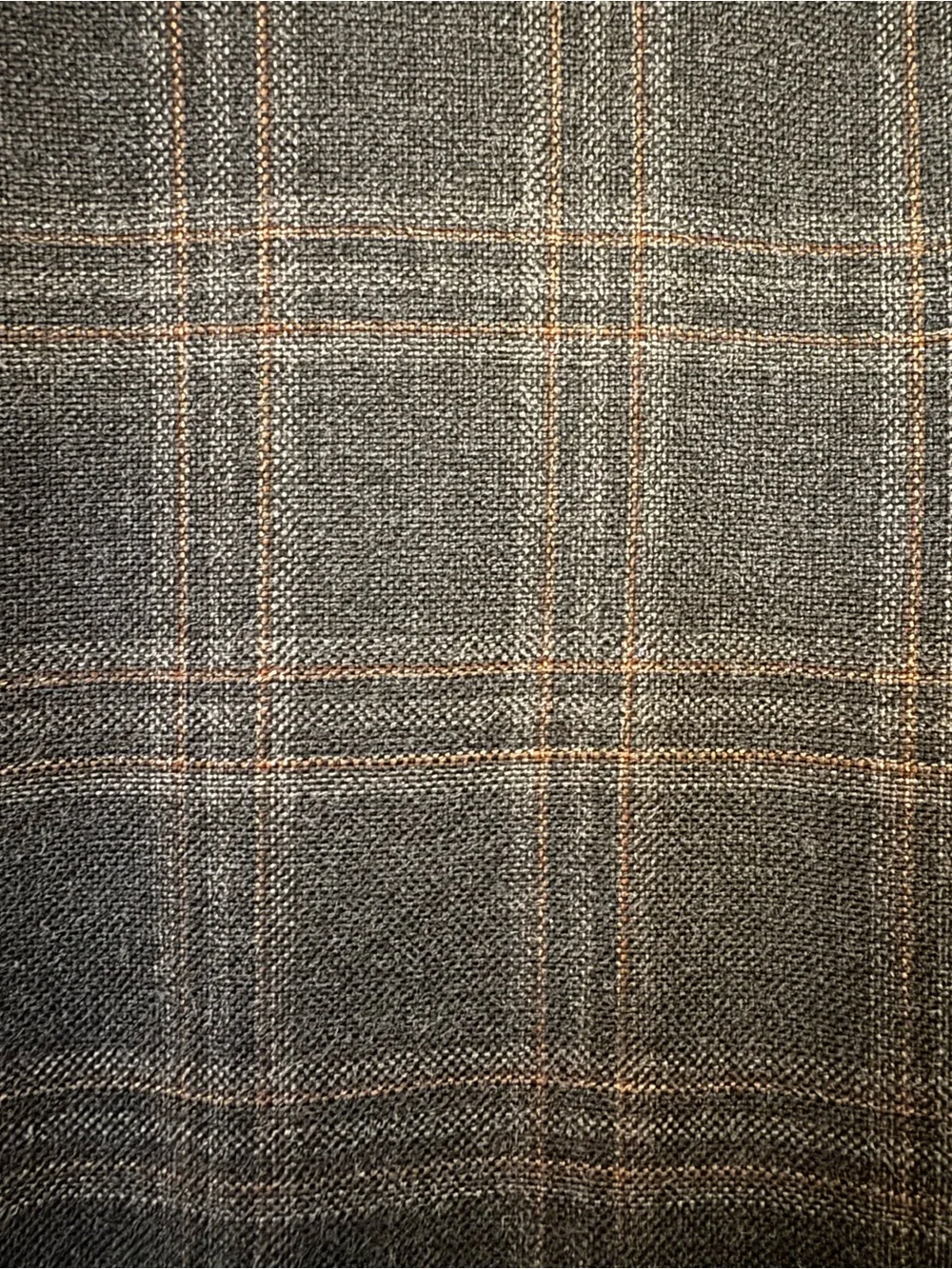 Faconnable grey plaid blazer - made in Italy